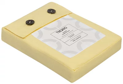 Набор наволочек из перкаля Essential 70X70 CM светло-желтого цвета 6
