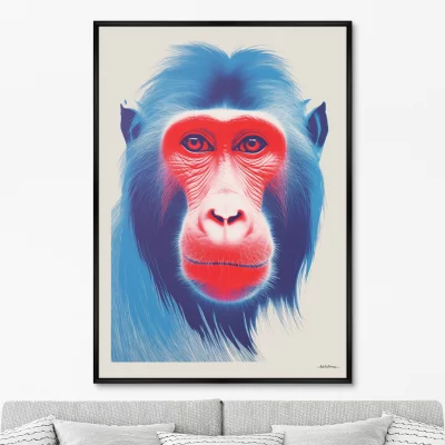 Постер на холсте The Monkeys 75X105 CM 6