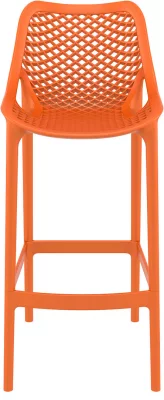 Стул пластиковый барный Air 45X53X105 CM оранжевый 4