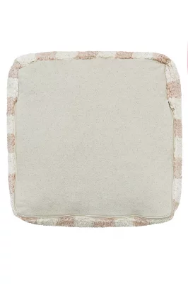 Хлопковый пуф Vichy Rose 40X40X20 CM 3