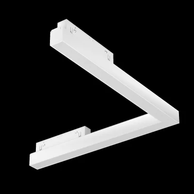 Трековый светильник Basis Angle белый 3