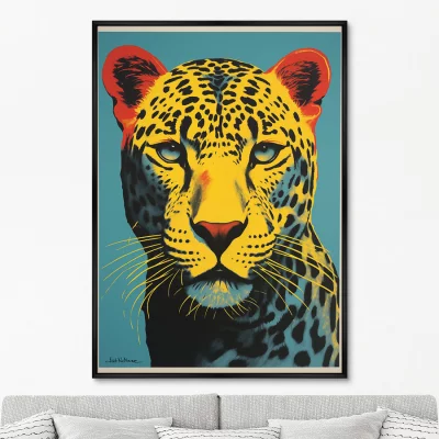 Постер на холсте The Kitty 75X105 CM 6
