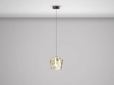 Подвесной светильник Ingrid 1L шампань 19X19X19 CM 11