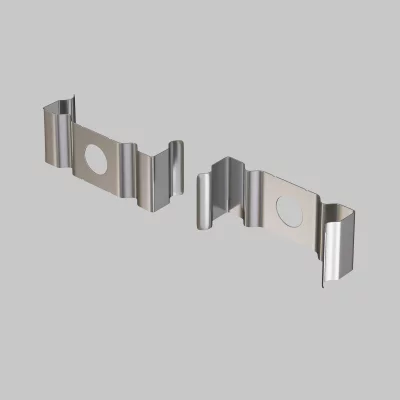 Комплектующие для профиля Накладной хром 10x25 mm 4