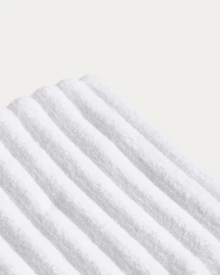 Белое махровое полотенце для лица Navira из 100% хлопка 30X50 CM 5