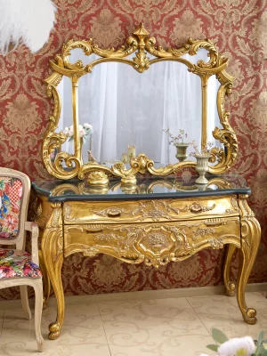 Настенное зеркало Дворцовое 129X6X100 CM 4