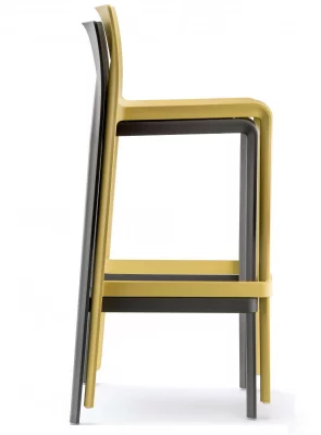 Стул пластиковый барный Volt 49X48X100 CM 5
