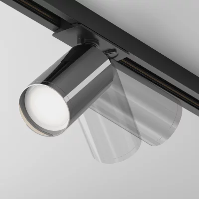 Трековый светильник Focus S черный 4