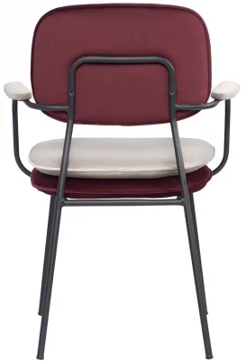 Стул с подлокотниками Pea 60X50X83 CM 4