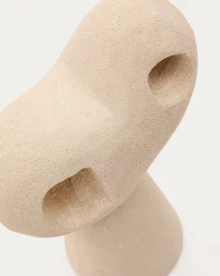 Набор каменных скульптур Arif бежевого и черного цвета 15X7X23 CM 3