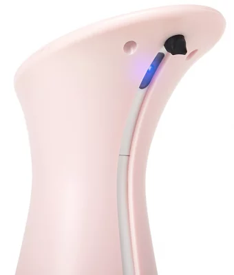Диспенсер для мыла сенсорный Otto 255 ml розовый 4