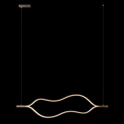 Подвесной светодиодный светильник Tape Light 120X5X150 CM 5