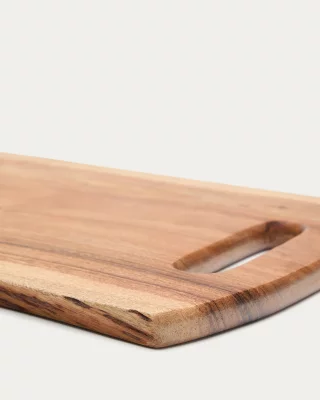 Маленькая сервировочная доска Zeun из акации 40X22X1.5 CM 5