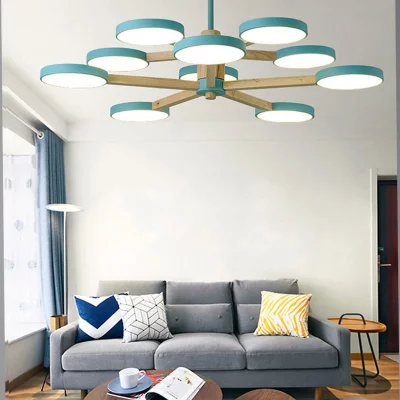 Потолочный LED-светильник Turna 96X96X44 CM 4