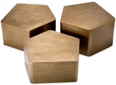 Набор из трёх столиков Veenazza 66X67X31 / 69X73X36 / 63X66X40 CM 3