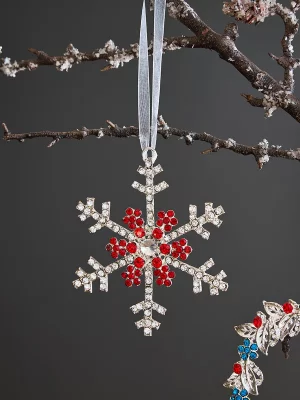 Набор из четырёх ёлочных украшений Christmas Diamonds 12 CM 4