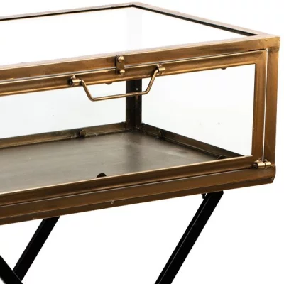 Cтолик со стеклянным ящиком Display 58X41X80 CM 5