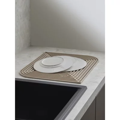 Коврик для сушки посуды dry flex, 34,6х44,6 см, бежевый 5