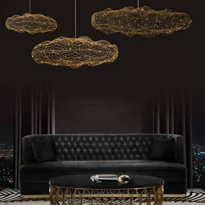 Подвесной светодиодный светильник Cloud 100X52X124 CM 5