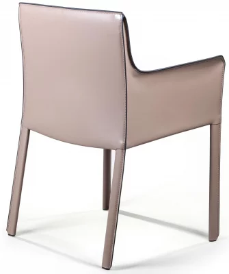 Стул с подлокотниками Barrie 63X52X82 CM капучино 4