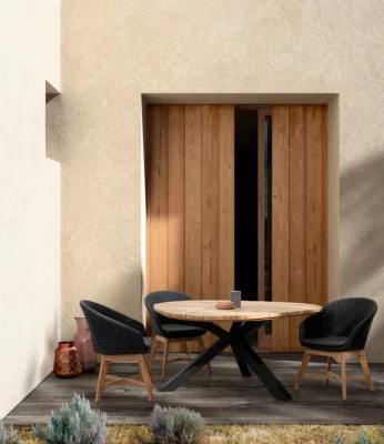 Обеденный тол для сада Palmdale 160X160X77 CM 7