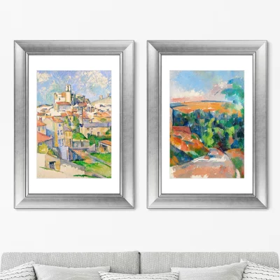 Диптих The Bend in the Road 51X71 / 51X71 CM 4