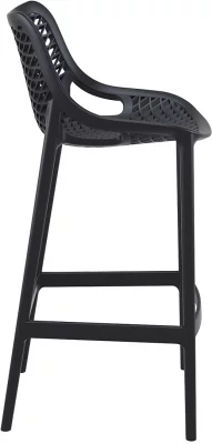 Стул пластиковый барный Air 45X53X105 CM чёрный 5