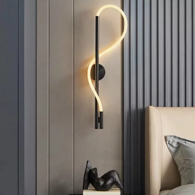 Настенный декоративный светильник Glorify Optic Cord 12X12X80 CM 6
