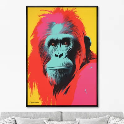 Постер на холсте Orang Utan 75X105 CM 6