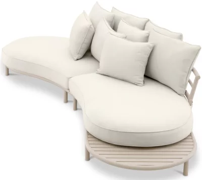 Диван для сада Laguno 330X130X59 CM 4