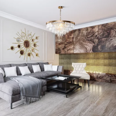 Подвесная люстра Neoclassic Реверо 70X120 CM 7