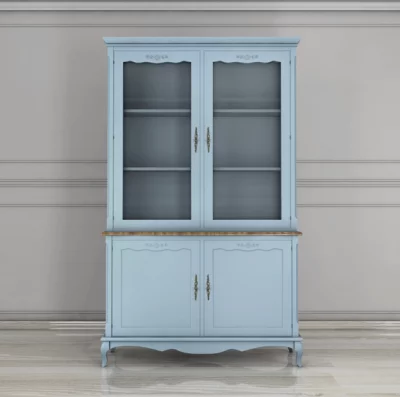 Буфет двухстворчатый Леонтина Blue 124X42X206 CM 7