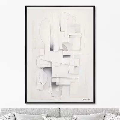 Постер на холсте Search for the shapes 75X105 CM 6