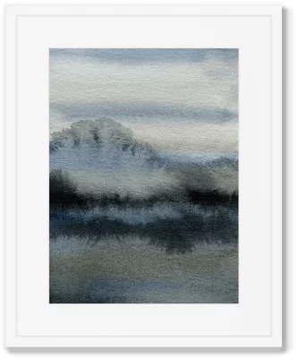 Набор из двух постеров Sea storm colors 42X52 / 42X52 CM 3
