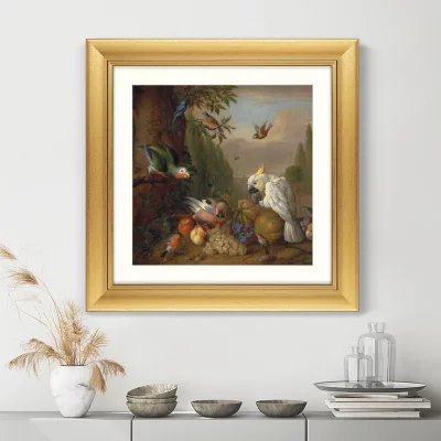 Постер A cockatoo birds 61X61 CM 3