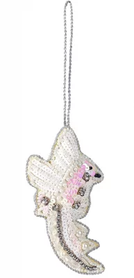 Набор из четырёх ёлочных украшений Christmas Pearls 10 CM 8