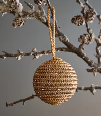 Набор из трёх ёлочных украшений Rustic Diamonds Ø7 CM 4