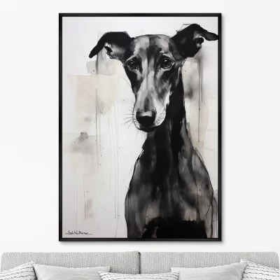 Постер на холсте Tender look 75X105 CM 6