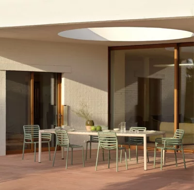 Стул пластиковый Doga Bistrot 53X55X83 CM 5