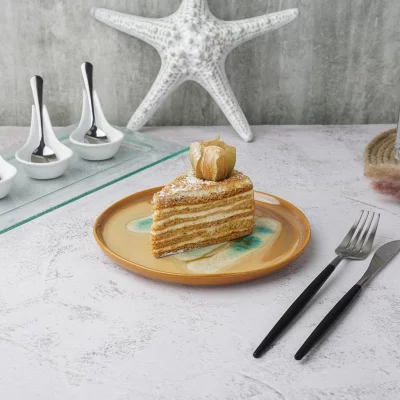 Тарелка десертная Frutti di Mare Ø19 CM Spots Sea Wave  5