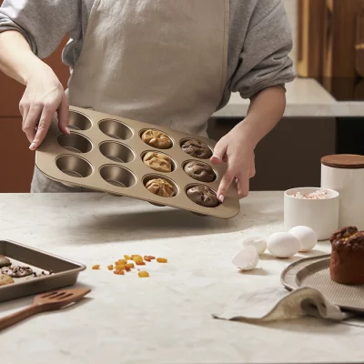 Форма для приготовления кексов и пирожных Bake Masters 40X28 CM 4