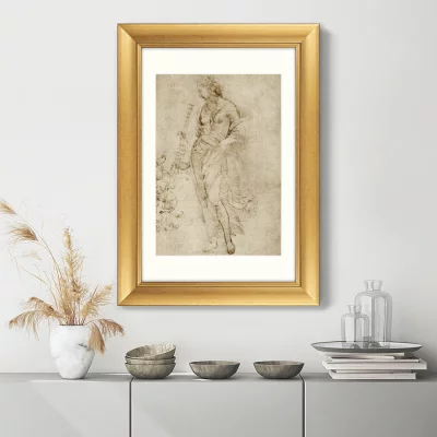 Постер Female Figure with a Tibia 51X71 CM 3