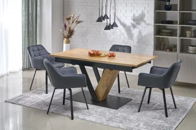 Стол обеденный Fanis 160-220X90X78 CM 9
