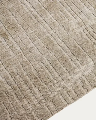 Зелёный хлопковый ковёр Eriana 200X300 CM 3