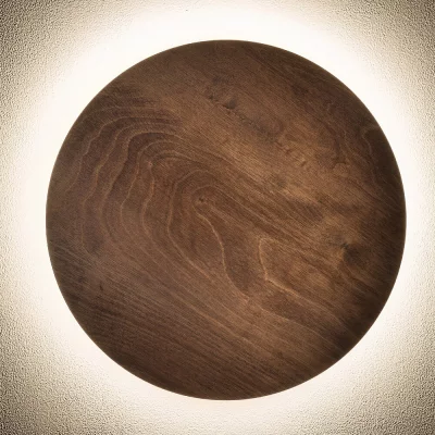 Настенный декоративный светильник Ring Timber Led 4