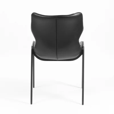 Стул Найроби черная экокожа черные ножки 53X63,5X82 CM 5