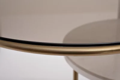 Комплект из двух столиков Nobu 48X48X56  / 66X37X46 CM 4