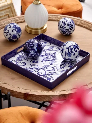 Поднос интерьерный Jarka 33X33X4 CM 4