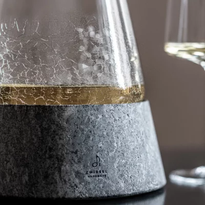 Декантер с каменной подставкой Symbiosis 750 ml 3