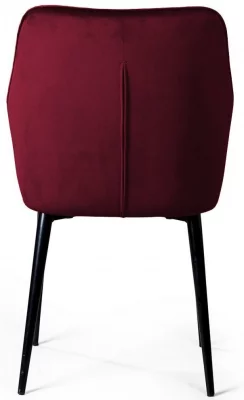 Стул Berg 51X62X84 CM винно-красный 6